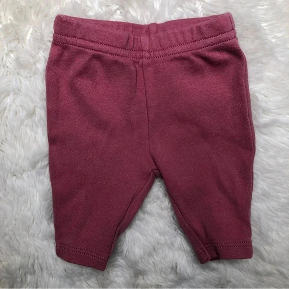 Child Of Mine By Carter’s  Sweatpants Red/Pink Size Newborn - Picture 1 of 16